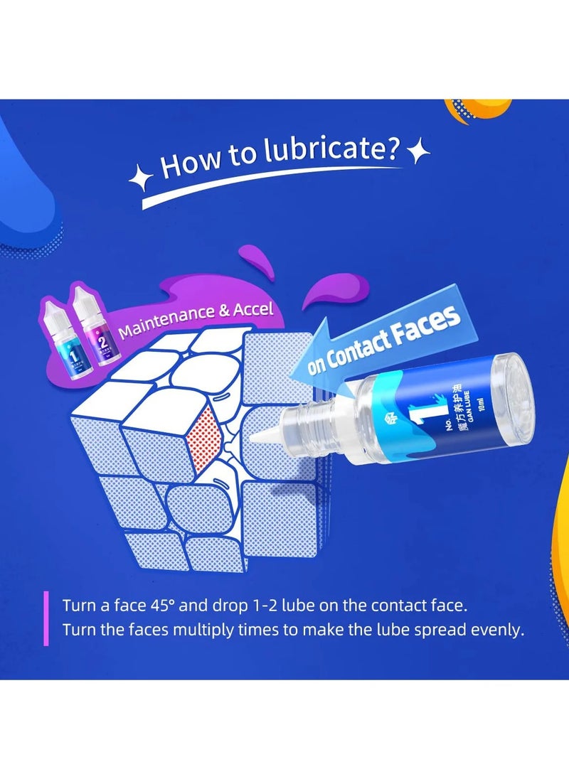 GANCUBE - GAN Lube No.1 -Speed Cubes Silicone Based Lubricant for General Maintenance - Image 1