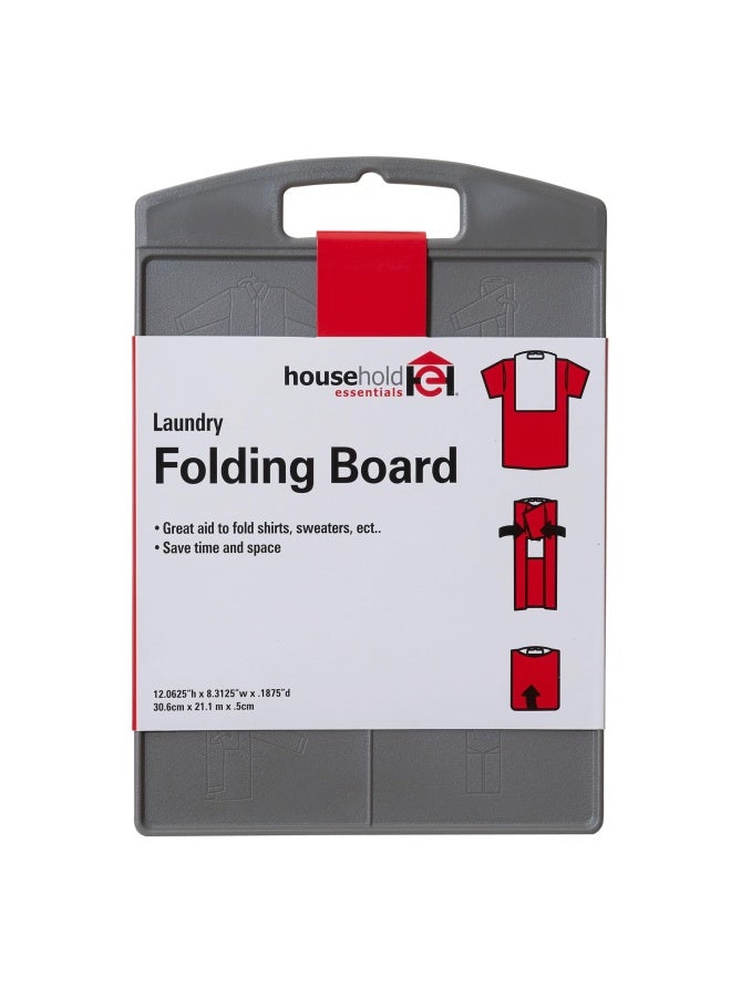 Household Essentials Shirt Folding Board For Laundry Folds T Shirts Polos And Dress Shirts Black - Image 1