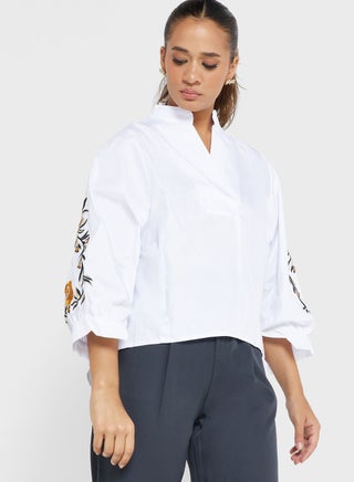 Embroidered Sleeve Top - pzsku/Z81A379B40A4F6833D2B4Z/45/_/1698933947/0720870a-816d-4a89-b204-4aeea3d60b1b