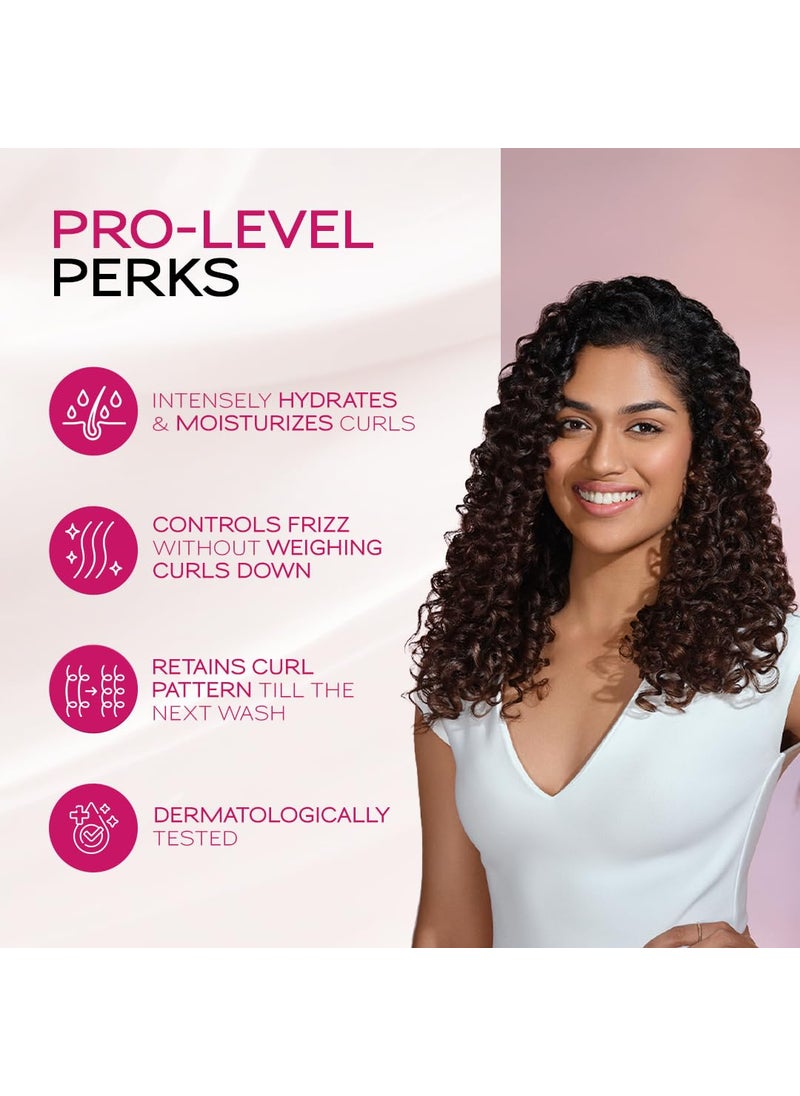 Livon Style Pro Curl Cream for curly coily wavy hair Curl defining cream for Intense Hydration Nourishment Leave in cream with Shea Butter Avocado 100ml