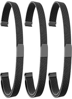 Strap watch magnetic 3 pieces for apple watch size 20 black