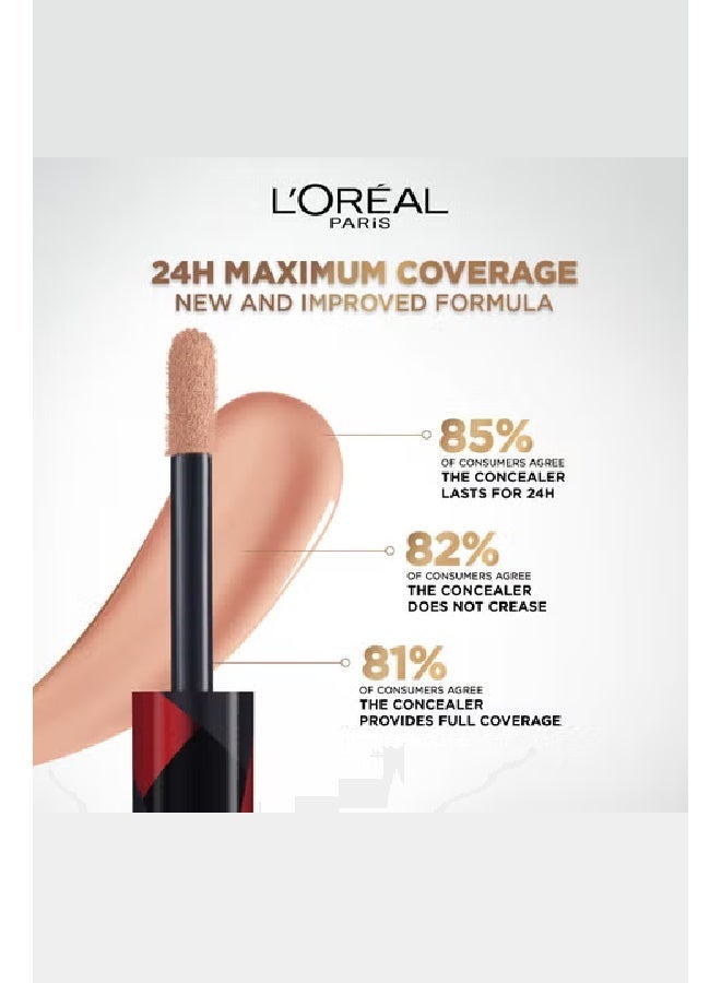 لوريال باريس إنفاليبل كونسيلر أكثر من مجرد كونسيلر، تغطية كاملة، يدوم ٢٤ ساعة - لاتيه ٣٣١ - Image 5