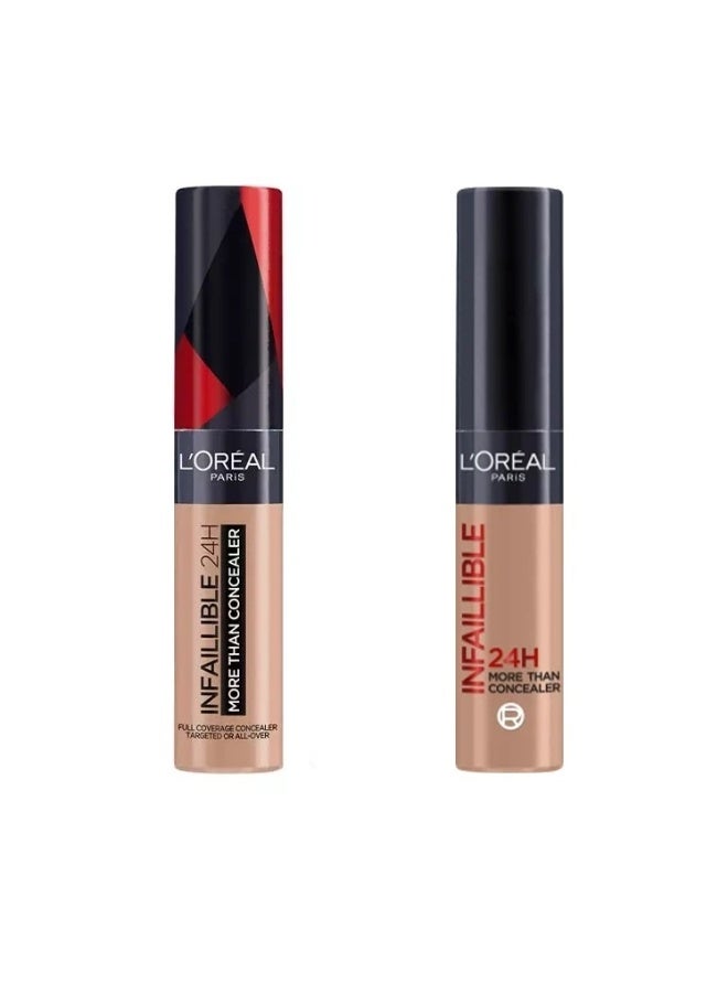 لوريال باريس إنفاليبل كونسيلر أكثر من مجرد كونسيلر، تغطية كاملة، يدوم ٢٤ ساعة - لاتيه ٣٣١ - Image 3