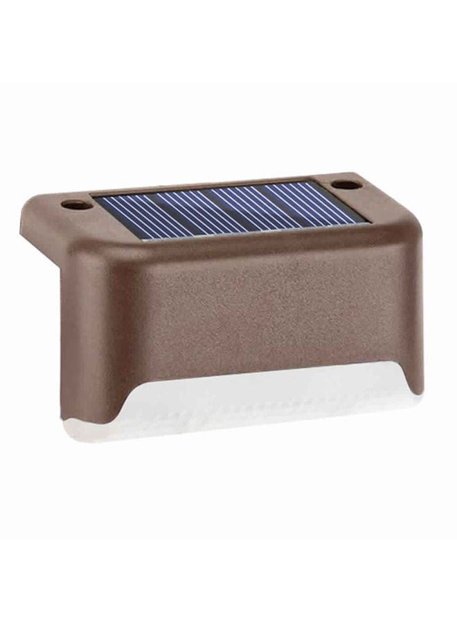 نيبمينينت مجموعة مصابيح مضادة للماء تعمل بالطاقة الشمسية للسلالم والحدائق والأماكن الخارجية من 4 قطع كوفي - Image 2