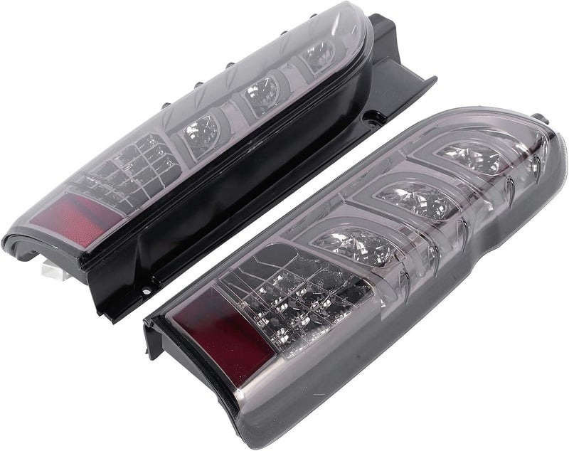 woobles LED Taillights, Pair LED Taillights Dynamic Rear Tail Lamp Assembly Fit for Hiace 200 Commuter Van 2005\u20112017 (Smoky) Smoky - Image 5