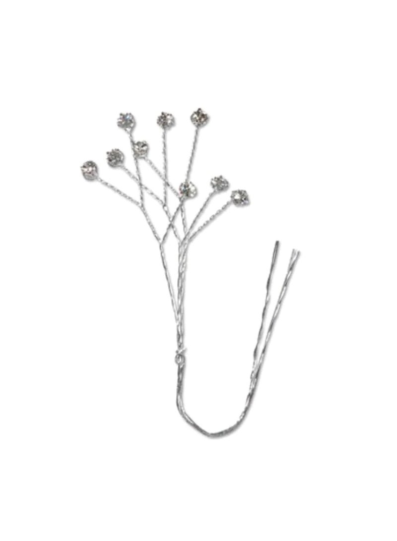 3 حجر الراين اختيار واضح 4 مم 3 قطع - Image 3