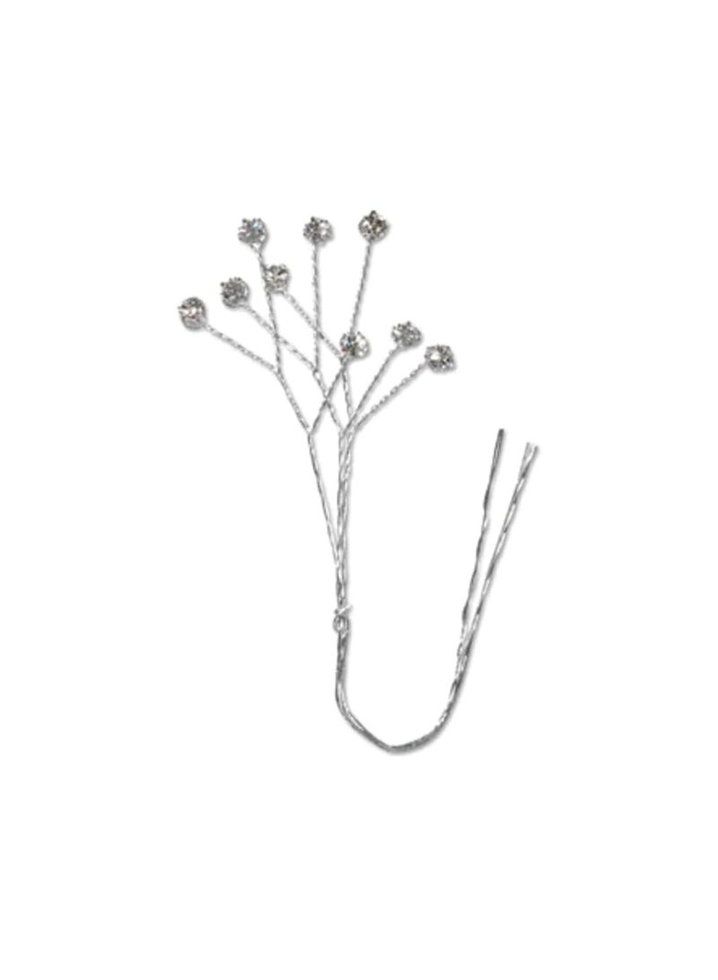 3 حجر الراين اختيار واضح 4 مم 3 قطع - Image 2