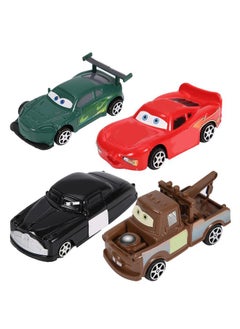 NIBEMINENT 4PCS TT2018-04A Home Decoration for Disney/Pixar Third Generation Pull Back Car Model Toy  - Image 1