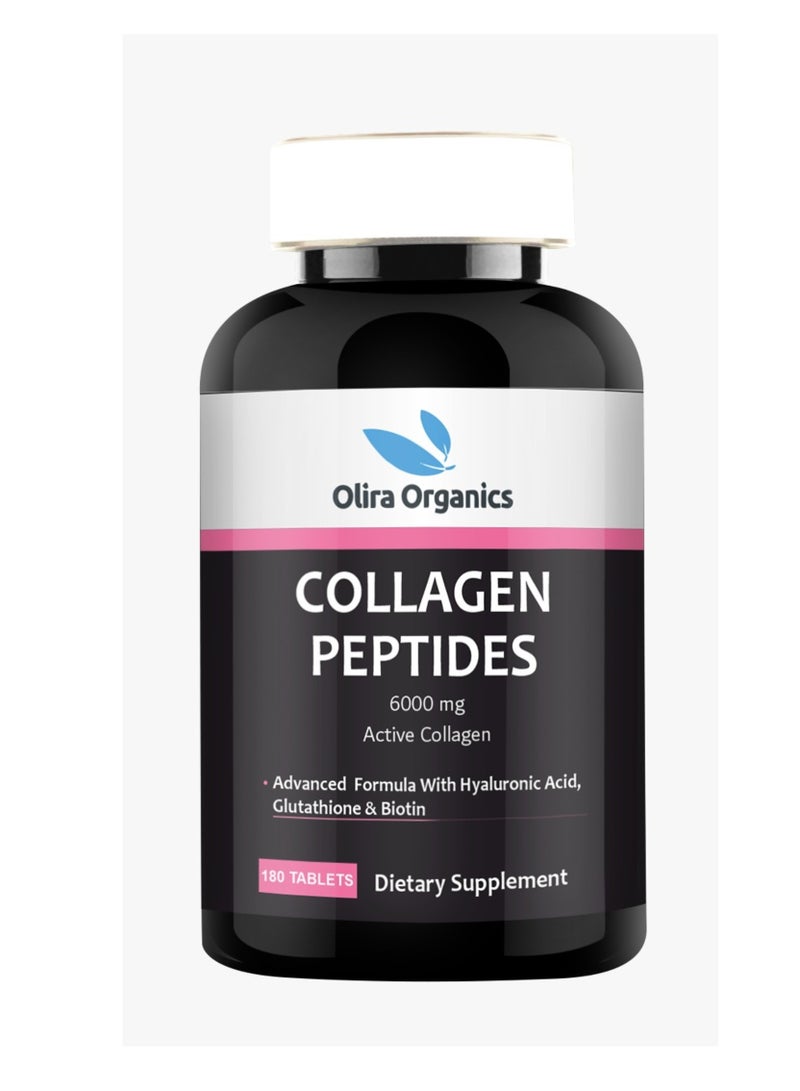 أوليرا أورجانيكس بتيد الكولاجين مع الجلوتاثيون 180 قرص - Image 1