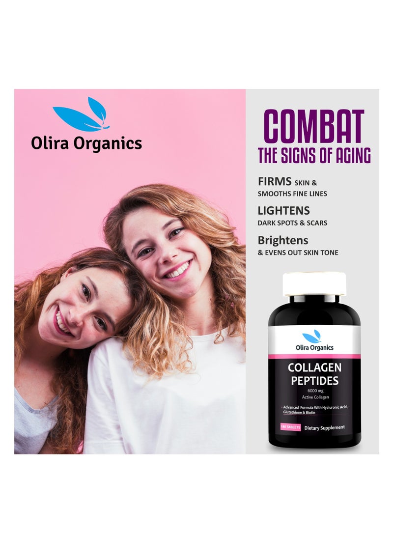 أوليرا أورجانيكس بتيد الكولاجين مع الجلوتاثيون 180 قرص - Image 3