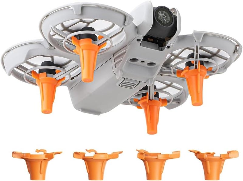 Landing Gear for DJI Neo, Height-Boosting Drone Protectors, Landing Legs for Enhanced Safety (4 PCS, Orange) - Image 1