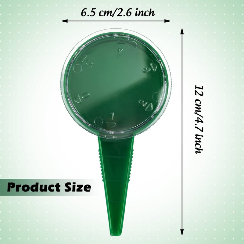 TXIN 2 Pieces Seed Spreader Handheld Seed Planter Tool Seed Sower for Tiny Seeds, Portable Mini Garden Hand Planter Seeder Tool, Adjustable Sowing Seed Dispenser Planting Tool with 5 Dial Settings - Image 2