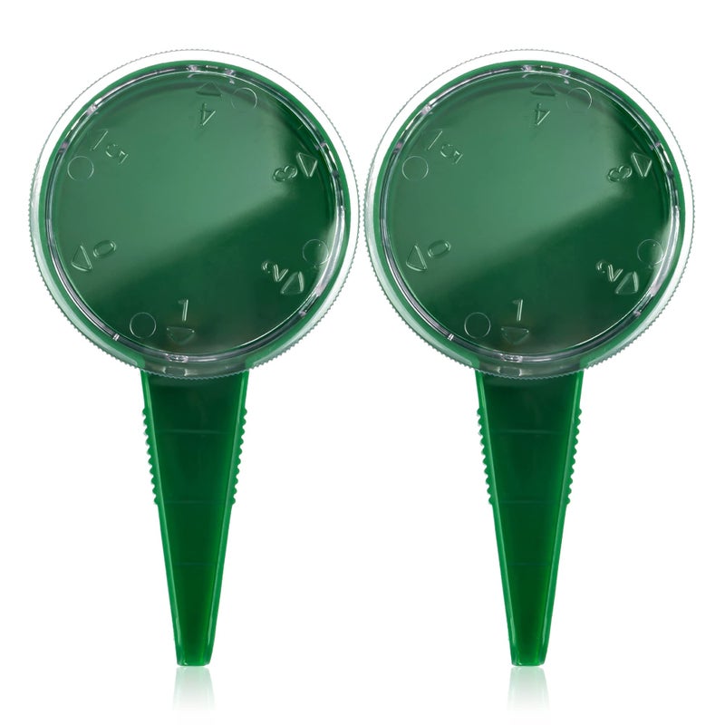 TXIN 2 Pieces Seed Spreader Handheld Seed Planter Tool Seed Sower for Tiny Seeds, Portable Mini Garden Hand Planter Seeder Tool, Adjustable Sowing Seed Dispenser Planting Tool with 5 Dial Settings - Image 1