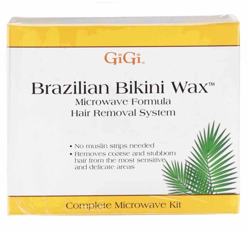 GiGi Brazilian Bikini Waxing Microwave Formula  Home Hair Removal Kit - Image 1