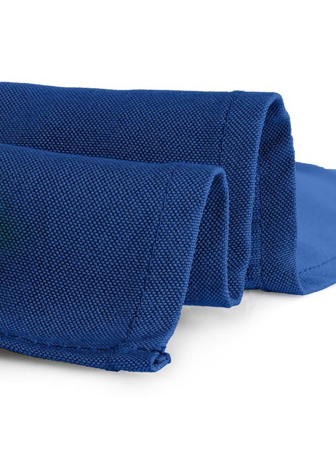 Gee Di Moda Square Tablecloth - 130cm x 130cm - Royal Blue Square Table Cloth for Square or Round Tables in Washable Polyester - Great for Buffet Table, Parties, Holiday Dinner, Wedding & More - Image 3