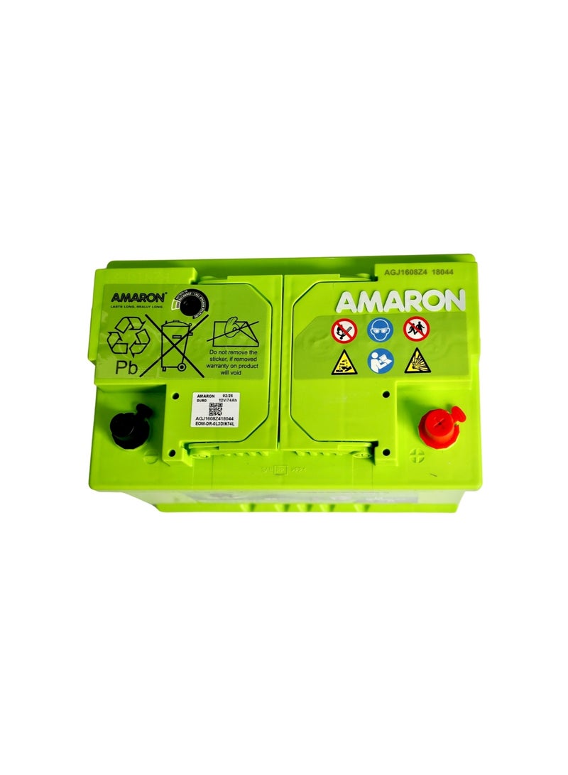 Amaron Car Battery - 74AH - 700CCA - 131RC - H6 - B13 - Image 3