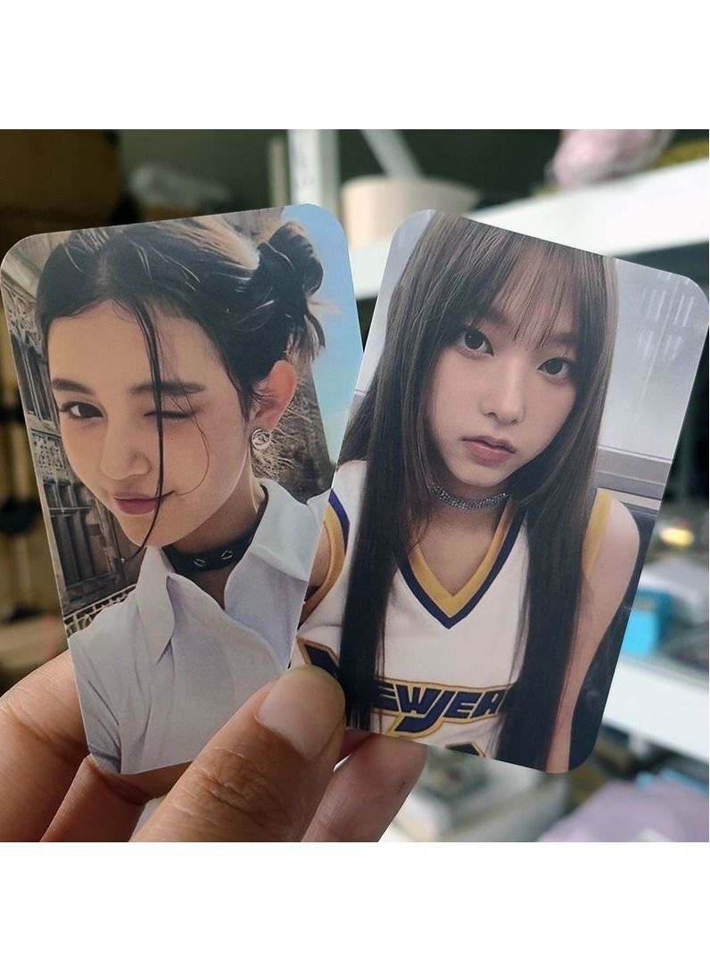 EHOME 5-Piece New Jeans New Album Attention Lomo Card With 5-Piece Resealable Cellophane Bag Clear - Image 2