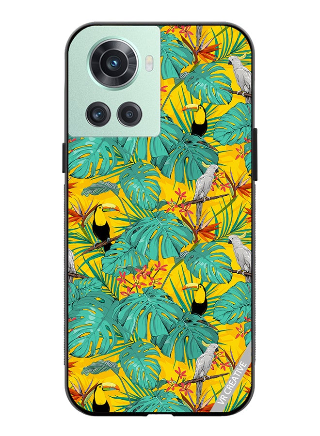 VR CREATIVE Protective Case Cover For OnePlus Ace Jungle Bird Design Multicolour - Image 1