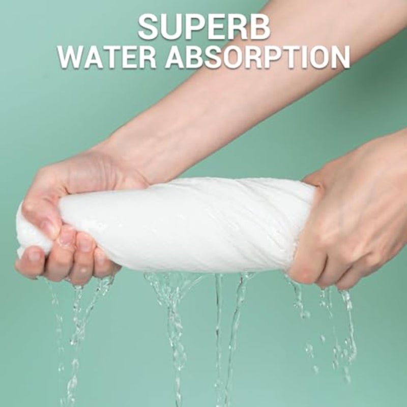 Large Compressed Towel, 70x140 cm Disposable Bath Towels, 5 Pack Portable Thick Paper Towel, Reusable Suitable for Hiking Camping Beach Swimming and Traveling - Image 5