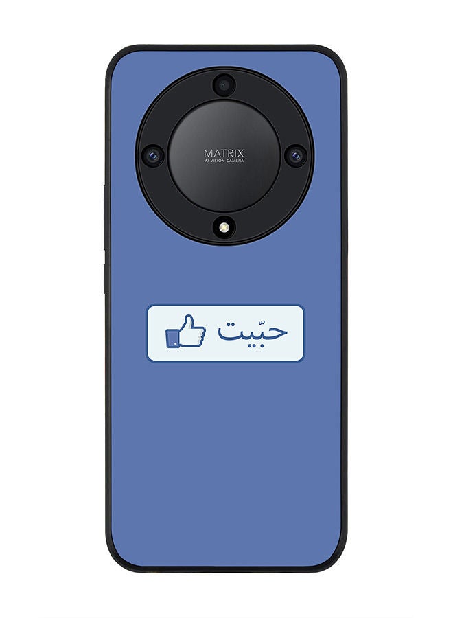 Stylizedd حافظة سوداء متينة لهاتف Honor X9a 5G، حافظة رفيعة، حواف مرنة من المطاط، مضادة للصدمات، غلاف TPU رقيق - Image 1