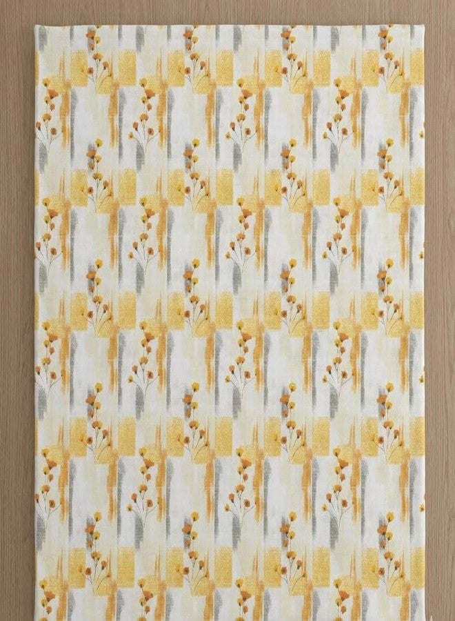 FRESH FROM LOOM ملاءة سرير قطنية فاخرة من Fresh From Loom، مقاس كينج، 240 خيط/بوصة مربعة - مثالية لغرفة النوم الرئيسية. طقم ملاءات سرير قطنية 100%، مقاس كينج، لون أصفر، مقاس 108 × 108 بوصة. - Image 5