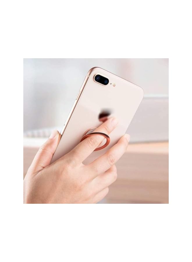 Green Tiger 3 Pack Magnetic Phone Ring Holder Grip, Ultra-Thin Slim Phone Stand with Adjustable 360° Rotation, Compatible with Car Mount, Zinc Alloy Phone Ring for Smartphones 4–8 inch - Image 5