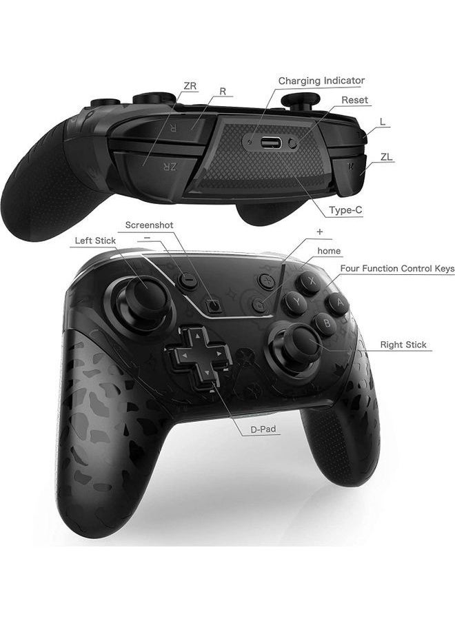 NIBEMINENT - Controller Gamepad Compatible with Switch Support- wireless - Image 1