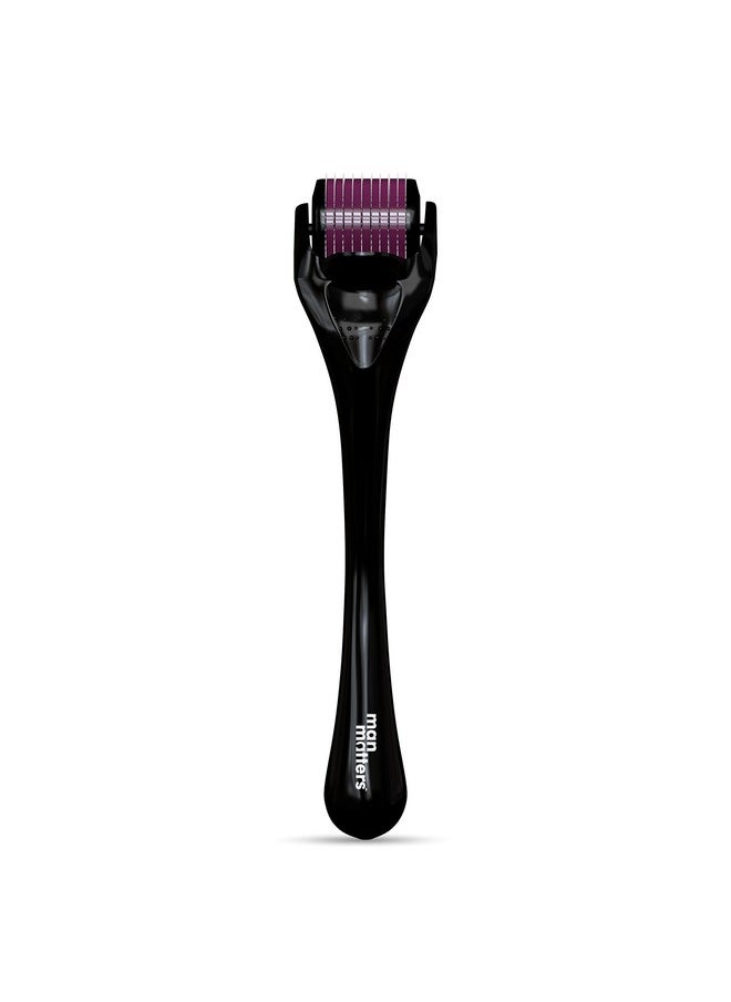 Man Matters Derma Roller 1.00 Mm With 540 Titanium Alloy Needles Promotes Beard Growth & Reduces Acne Scars Safe & Effective To Use  - Image 1