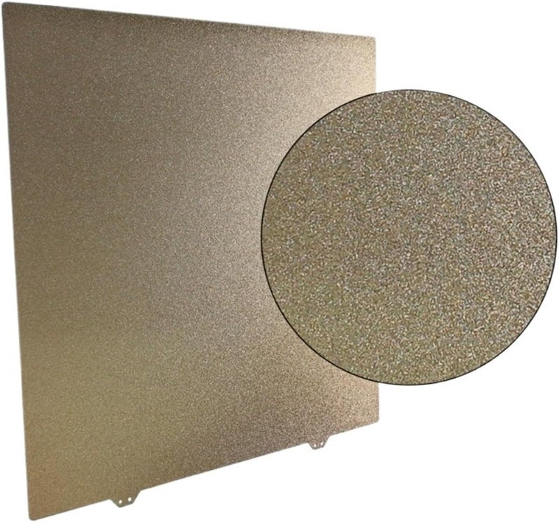 Compatible with Most 3D Printers 430x430mm PEI Textured Spring Steel Flexible Build Plate Enhanced Adhesion Surface D5QC - Image 2
