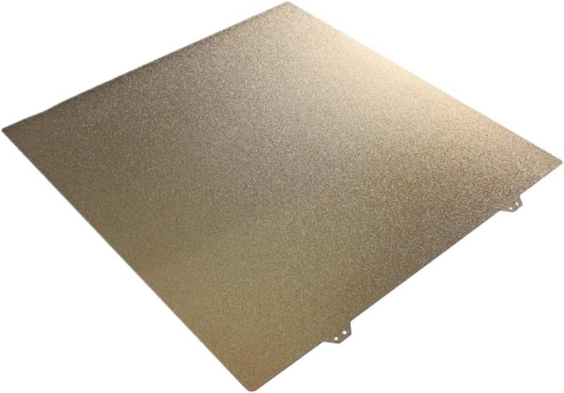 Compatible with Most 3D Printers 430x430mm PEI Textured Spring Steel Flexible Build Plate Enhanced Adhesion Surface D5QC - Image 1