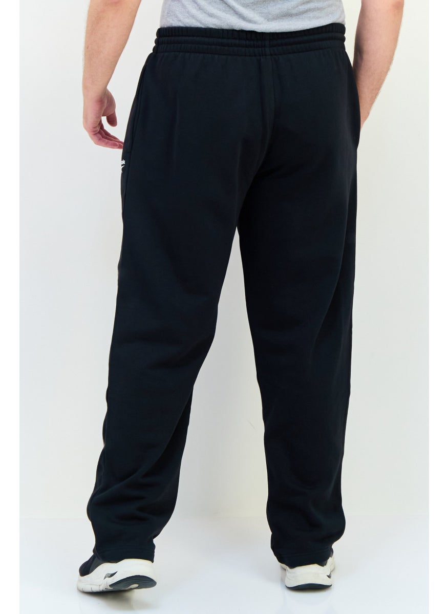 Reebok Men Sportswear Fit Running Sweatpants, Black  - Image 3