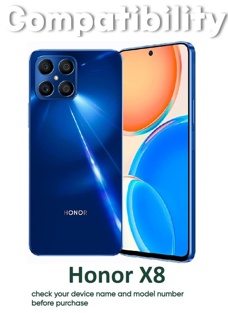 أكاليكس قطعتين، حماية شاشة،  لهاتف هونور X8، جودة ممتازة. - Image 3