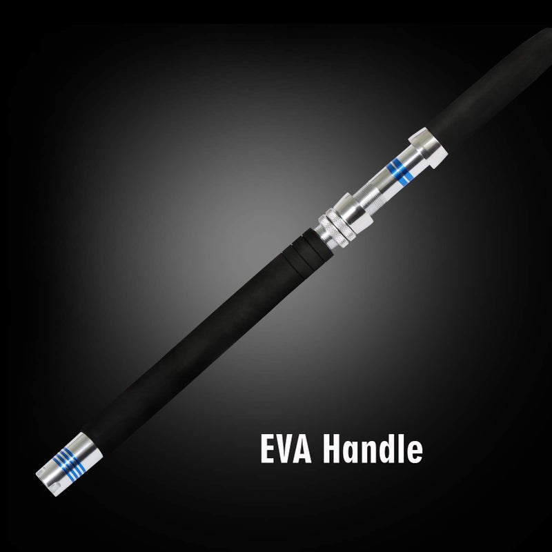 Fiblink 1-Piece/ 2-Piece Saltwater Offshore Trolling Rod Big Game Rod Conventional Boat Fishing Pole (2-Piece, 8' - 30-50lbs) - Image 5