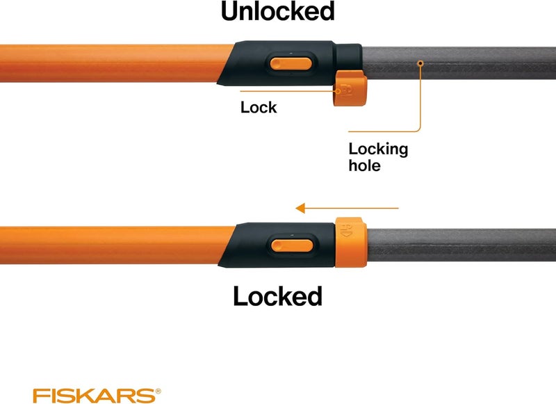 Fiskars Power Lever Extendable Pole Saw and Pruner - 14 Inch - Image 5
