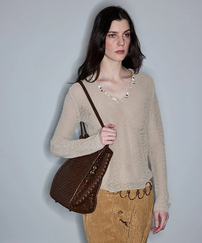 Ipekyol Embellished Knit Top