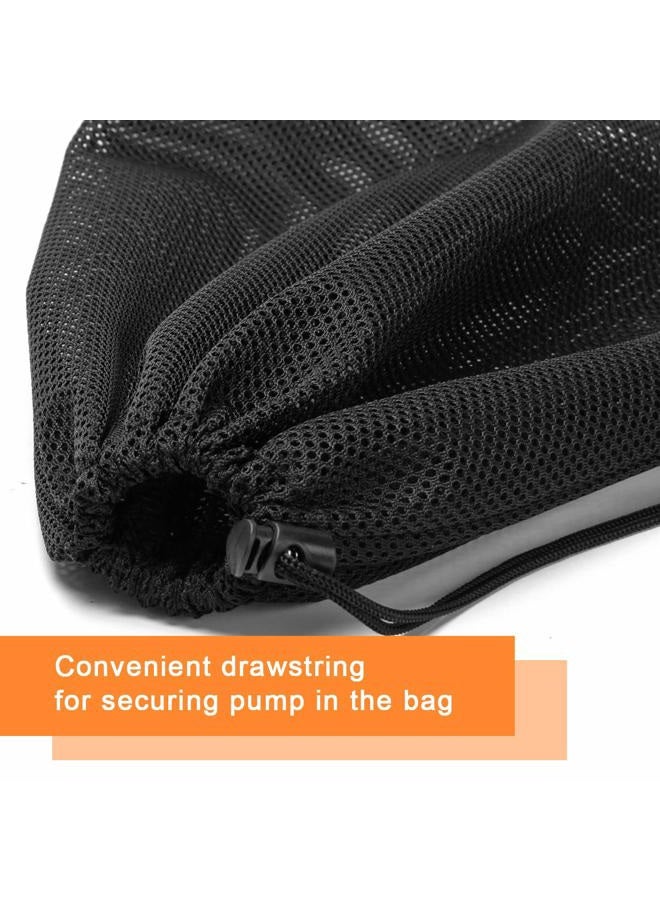 Coolrunner Pump Barrier - 12" x 15.7" Pond Filter Mesh Bag for Biological Filters (Black) - Image 4