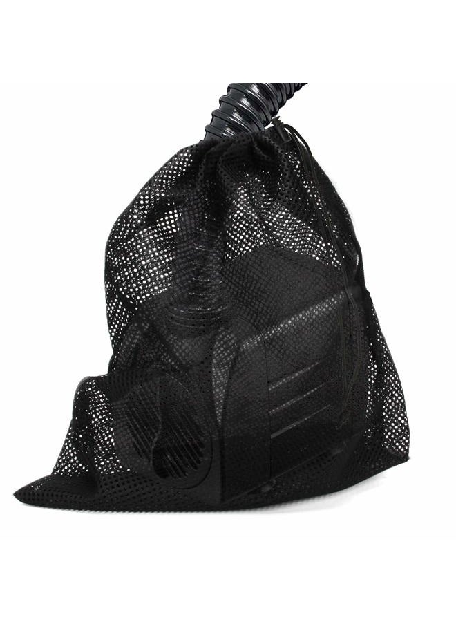 Coolrunner Pump Barrier - 12" x 15.7" Pond Filter Mesh Bag for Biological Filters (Black) - Image 1