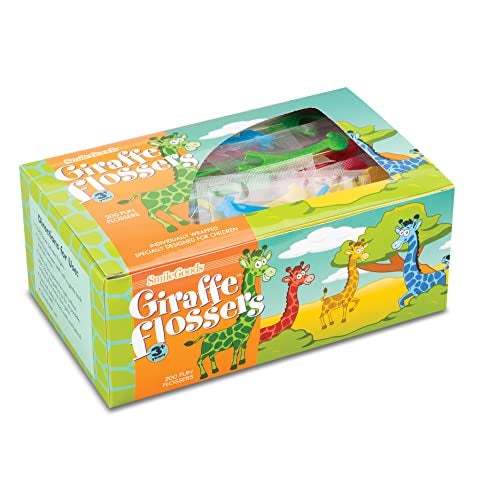 Practicon SmileGoods Giraffe Flossers, Individually Wrapped, Box of 200 - Image 3