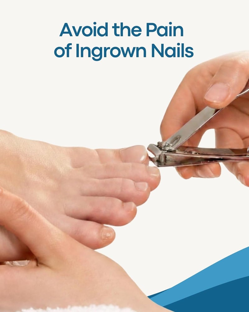 Denco Straight Cut Toenail Clipper,Silver,1 Count (Pack of 1),3559N - Image 5