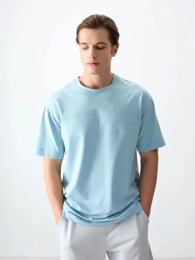 تومي لايف TOMMY Oversized Crew Neck T-Shirt
