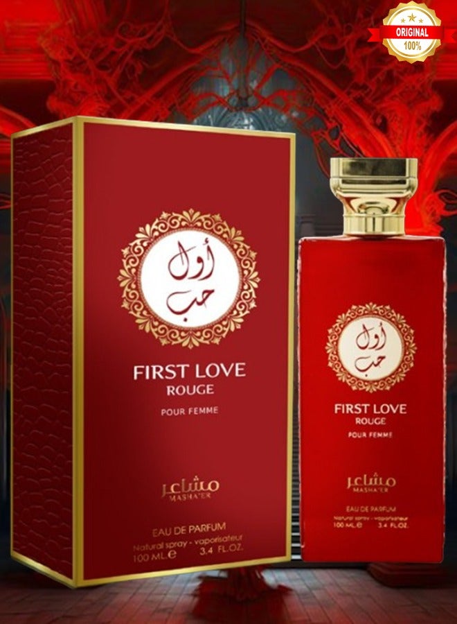 Love 8 Pieces First Love Rouge Perfume 100ml EDP - Image 2