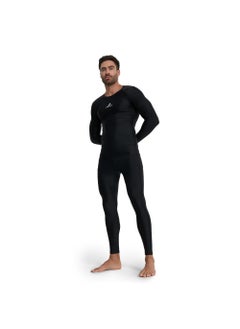 Athlex Men's T-shirt Protect Top L Black, Demix, MOVI-force Compression Fabric, Muscle Support, Raglan Sleeves, Flat Seams for Comfort, Ideal for Football Training  - Image 4