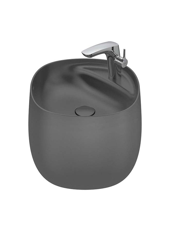 Roca Basin Semitotem 43*43 Dark Gray Pnd Hanging 0 - Image 1