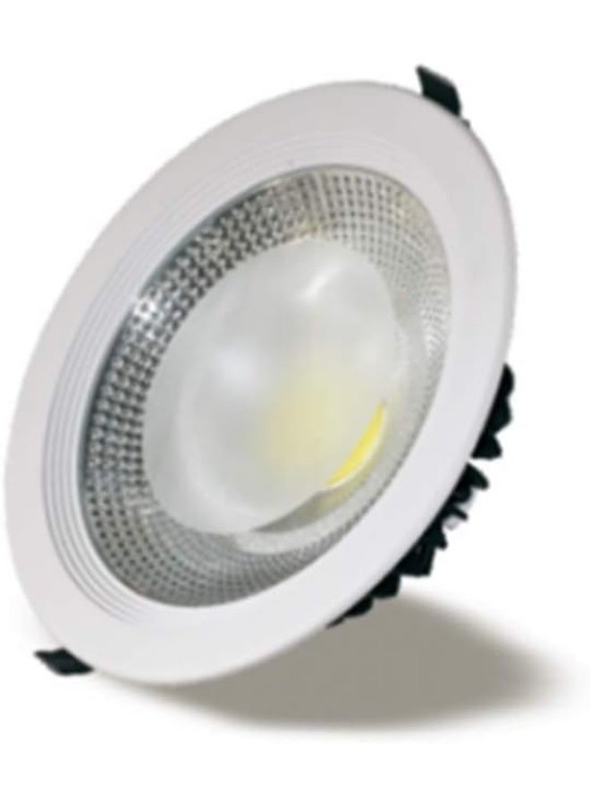 Vmax Ultra-Slim LED Recessed Downlight – High-Brightness COB Ceiling Light, Energy-Efficient Indoor Spotlighting, Modern Low-Profile Design with Advanced Heat Dissipation for Home and Office Interior - Image 1