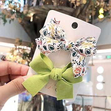 4 Ever 6 Pack Hair Bows Hairpins Girls Pigtail Bows with Alligator Clips Bowknot Hair clips Boutique Hairpieces Hair Barrettes Hair Accessory for Women Lolita Party Little Girls Toddler Kids Teens - Image 4