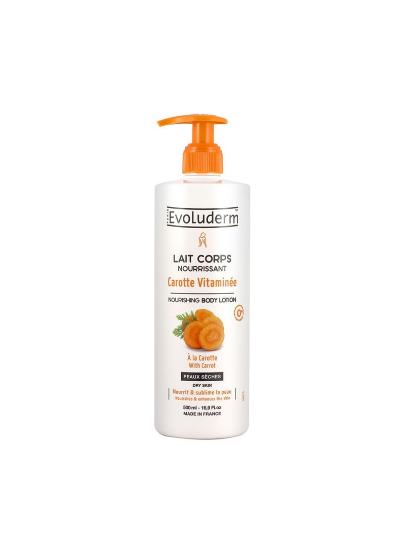 Evoluderm Carrot Body Lotion 500 ml 10150