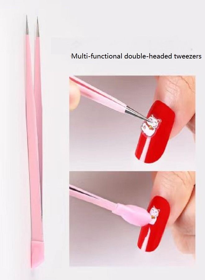 Generic Silicone clip double ended tweezers  - Image 1