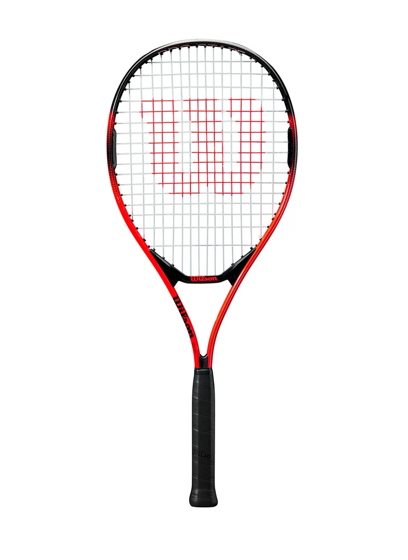 Wilson Pro Staff Precision Jr 25 Tennis Racket, 16X17, Junior Beginners - Red/ Black
