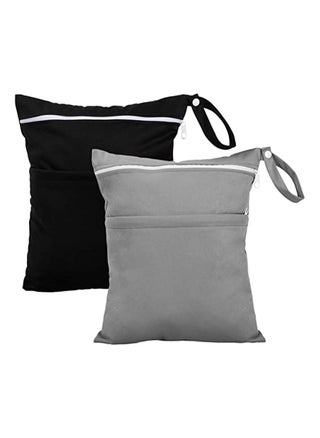 2-Piece Wet Dry Bag for Cloth Diapers Travel Beach Pool Yoga Gym Bag for Swimsuits Wet Clothes 2 pcs - pzsku/Z81A5C145CC36FAD8B71BZ/45/_/1724136805/3796679b-9909-4e67-95b1-f37206a3e0f1