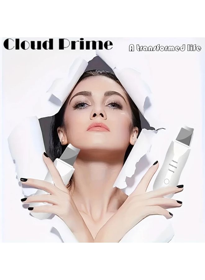 جهاز تنظيف الوجه الأسود الكهربائي أداة تنظيف البشرة - Image 5